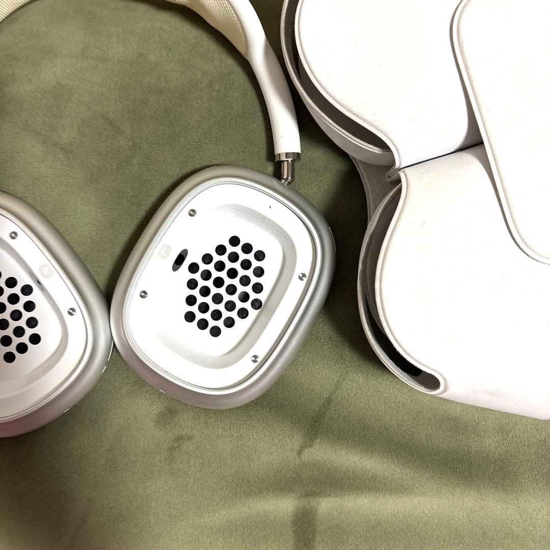 AirPods Max Silver 専用カバー付き