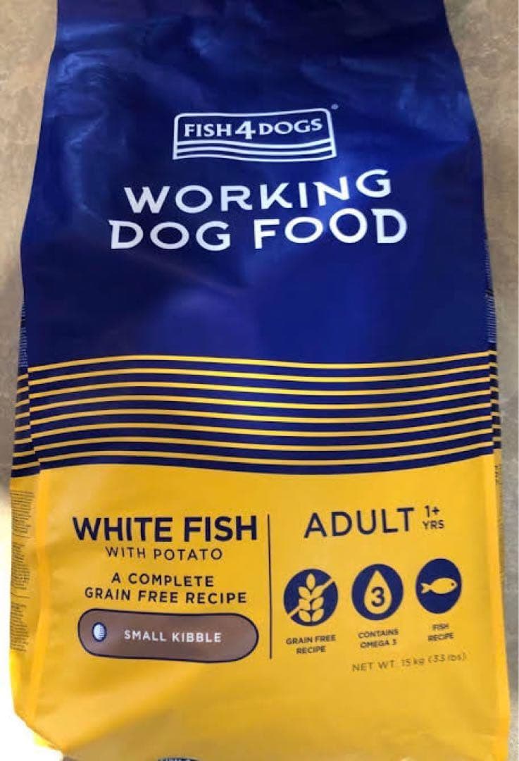 FISH4DOGS ホワイトフィッシュ15kg