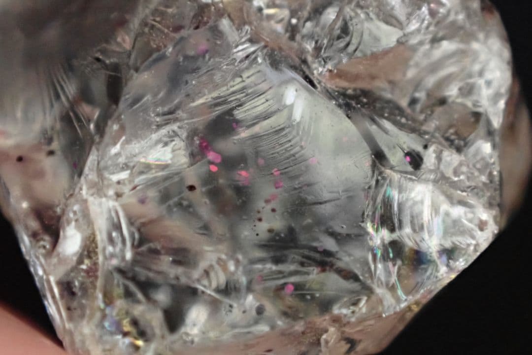 ピンクファイヤー　原石　かっこみ　送料無料