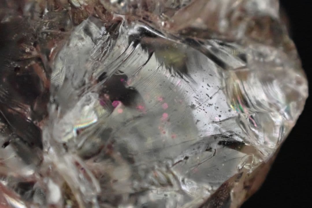 ピンクファイヤー　原石　かっこみ　送料無料