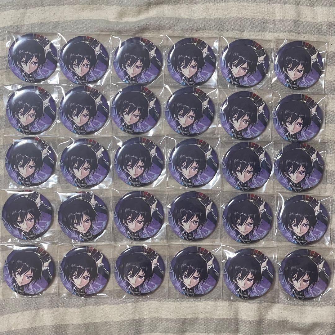【コードギアス】ルルーシュ 缶バッジ セット