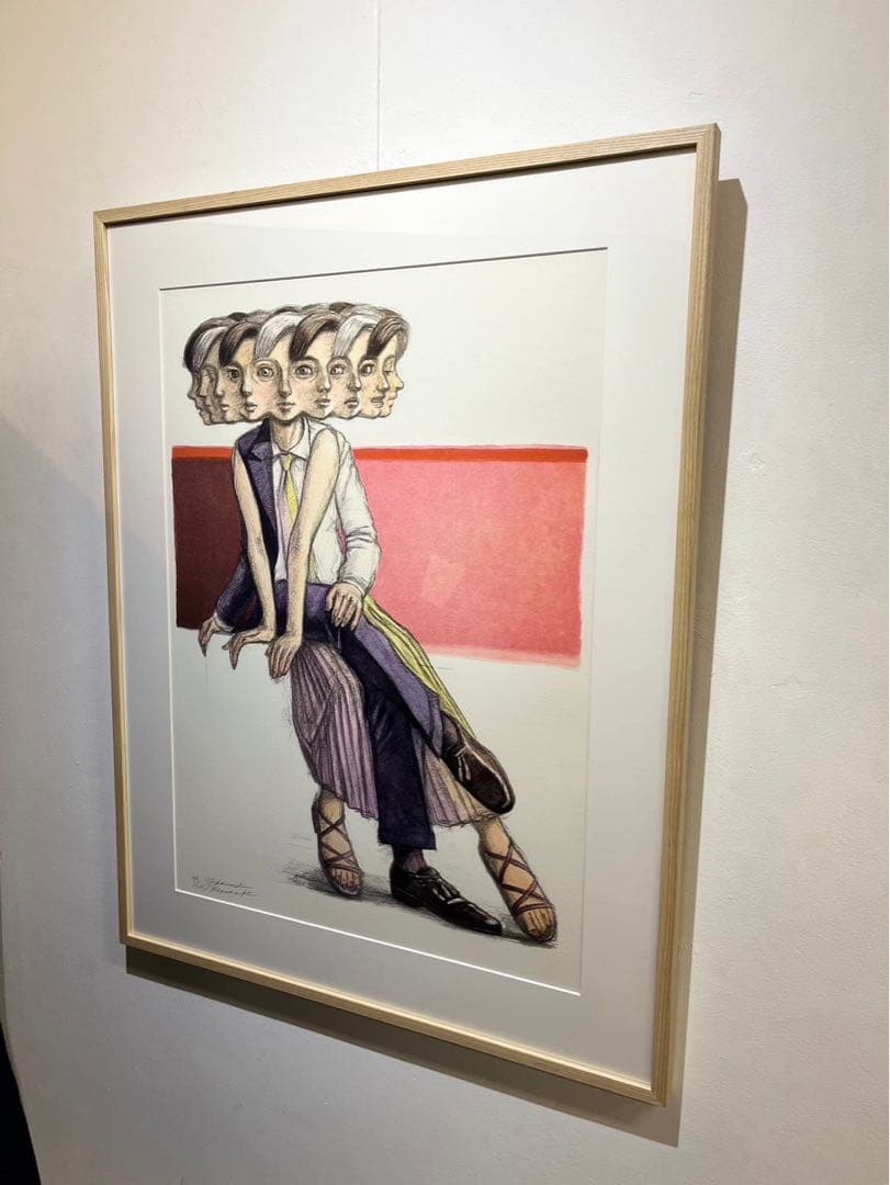 金巻芳俊　「エチュードコンプレックス03」リトグラフ