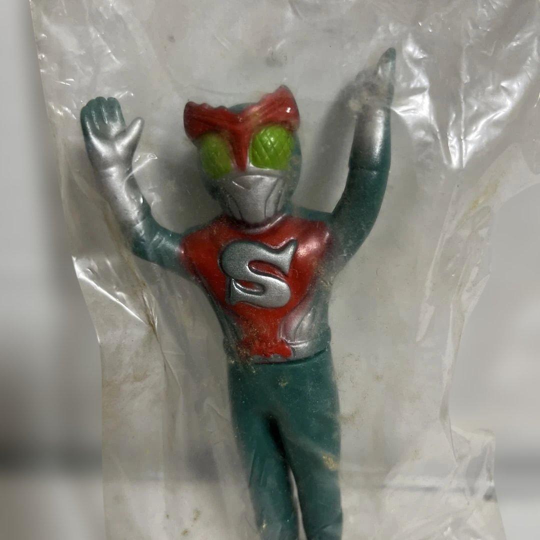 ⚠️レア　仮面ライダーストロンガー　パチ　ミニソフビ　贋作