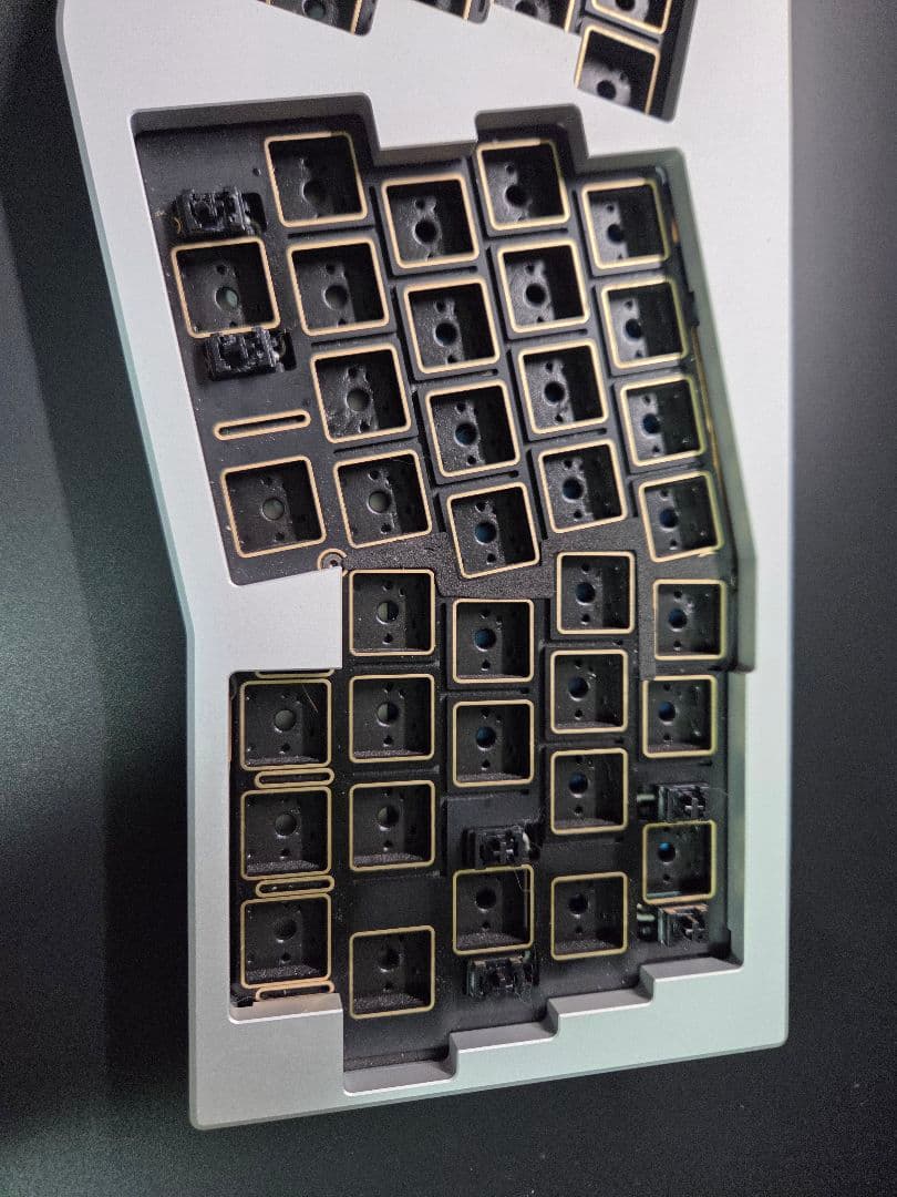 OwLab Spring Gray アリス配列 自作キーボード　ケース純正外品