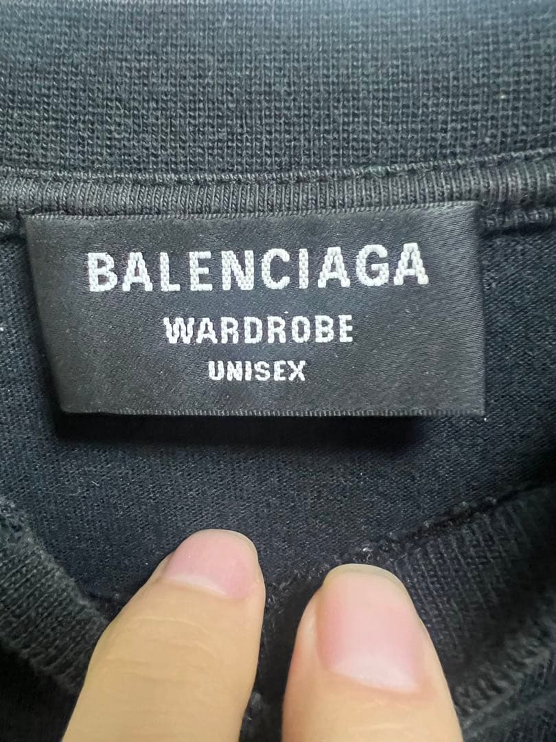 Balenciaga ブラック Tシャツ XXS