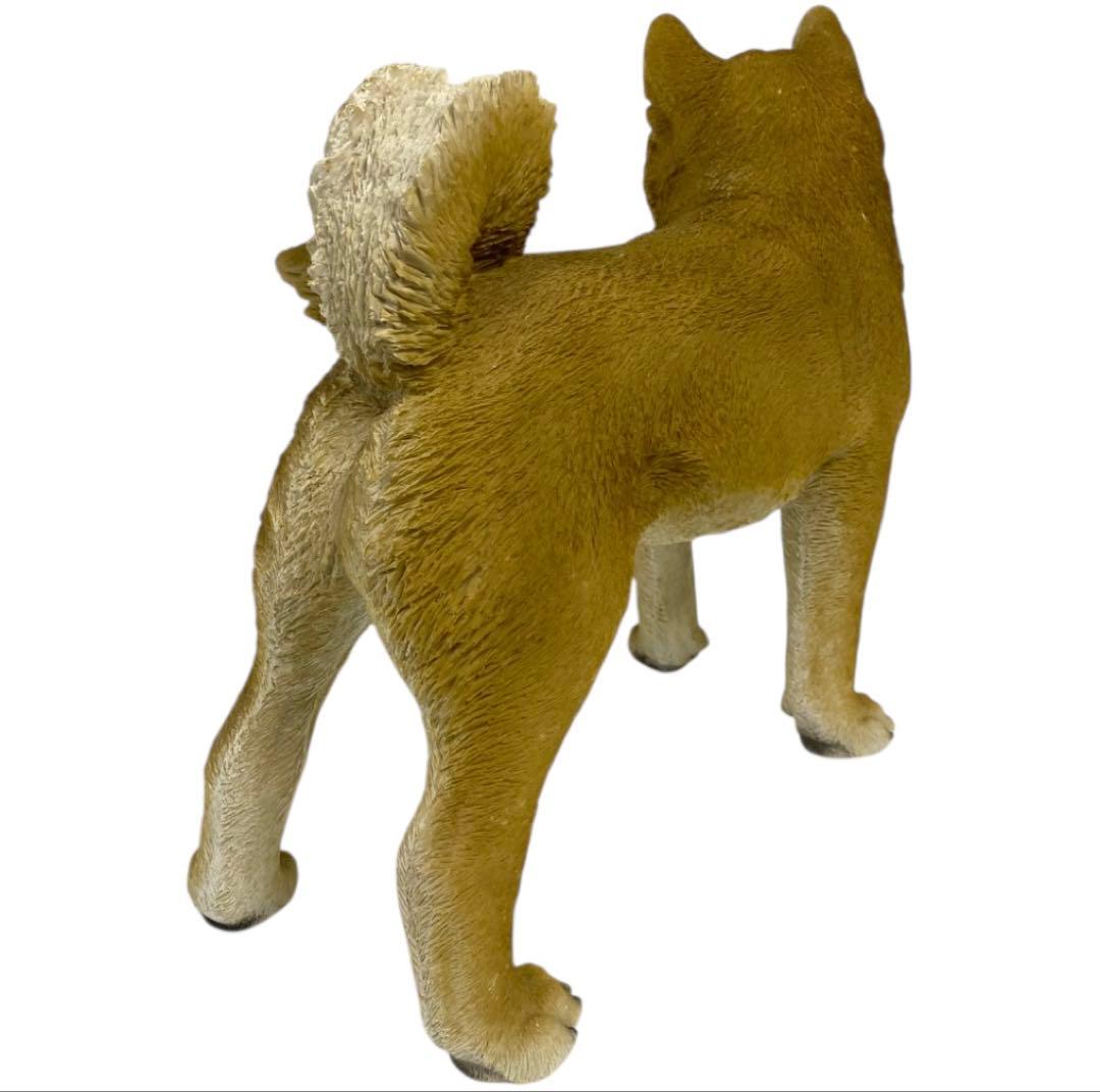 リアル！本物そっくり！ 等身大！？ 柴犬　置物　25オ411