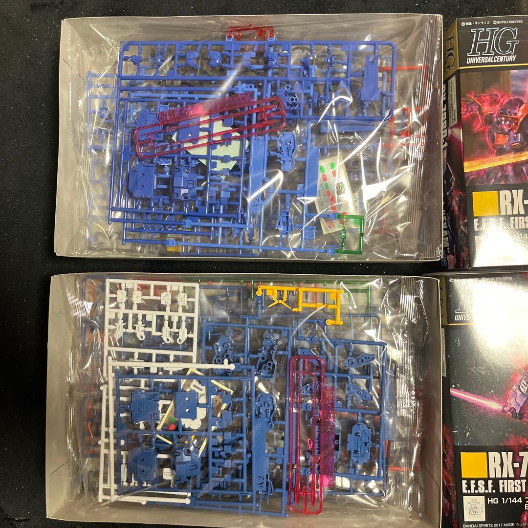 未開封品 HG ガンプラ ブルーディスティニー1号機 2号機 EXAM