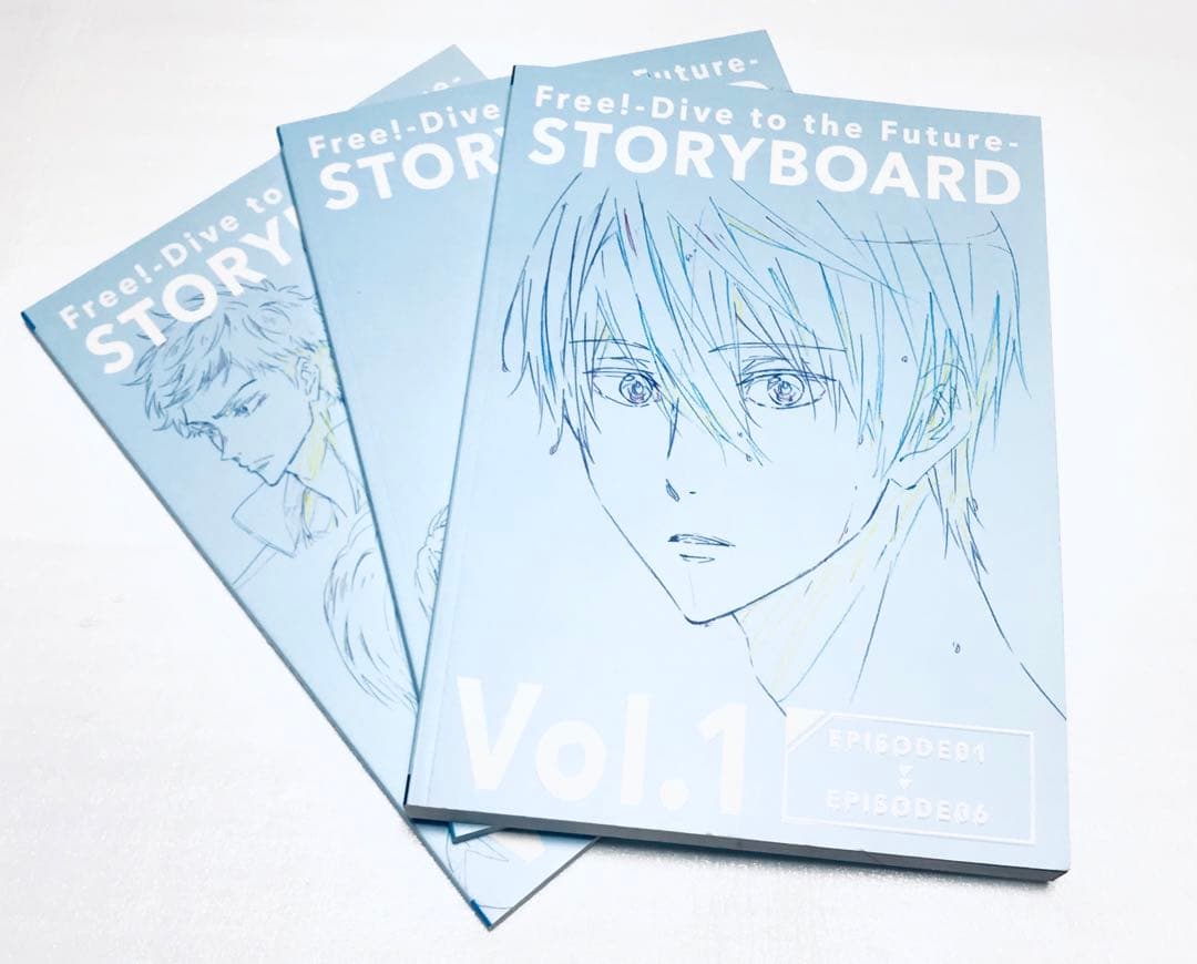 ◎美品◎Free!-Dive to the Future-絵コンテ3冊 七瀬遙