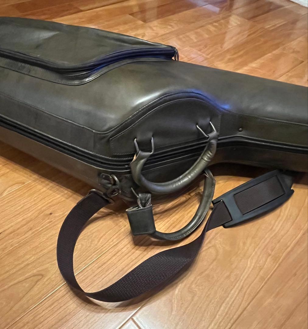 ヒロ　テナーサックス フライトケース レザー ヤマハ 本革