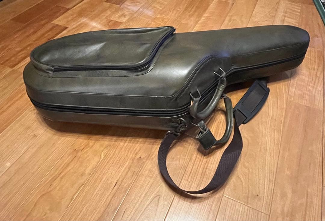 ヒロ　テナーサックス フライトケース レザー ヤマハ 本革