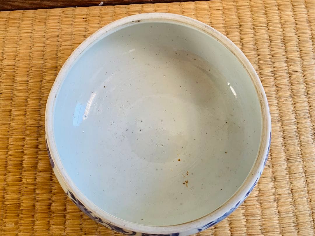 中国明末清初染付鉢