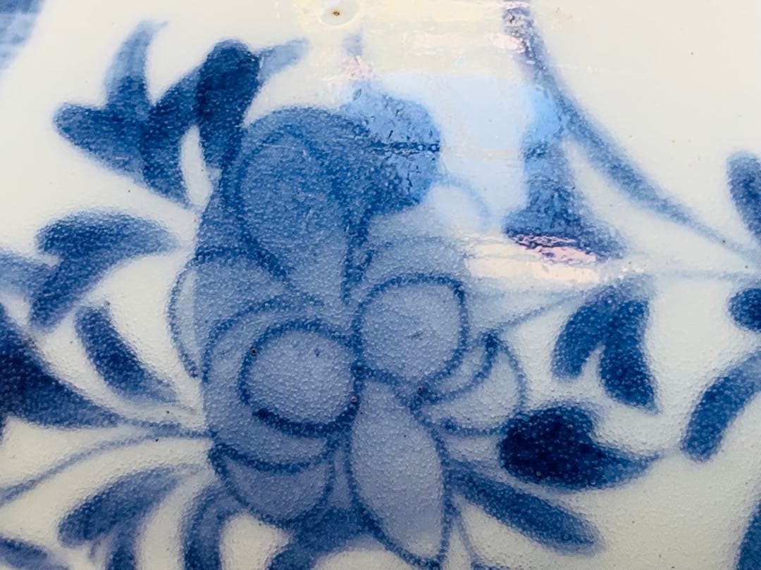 中国明末清初染付鉢