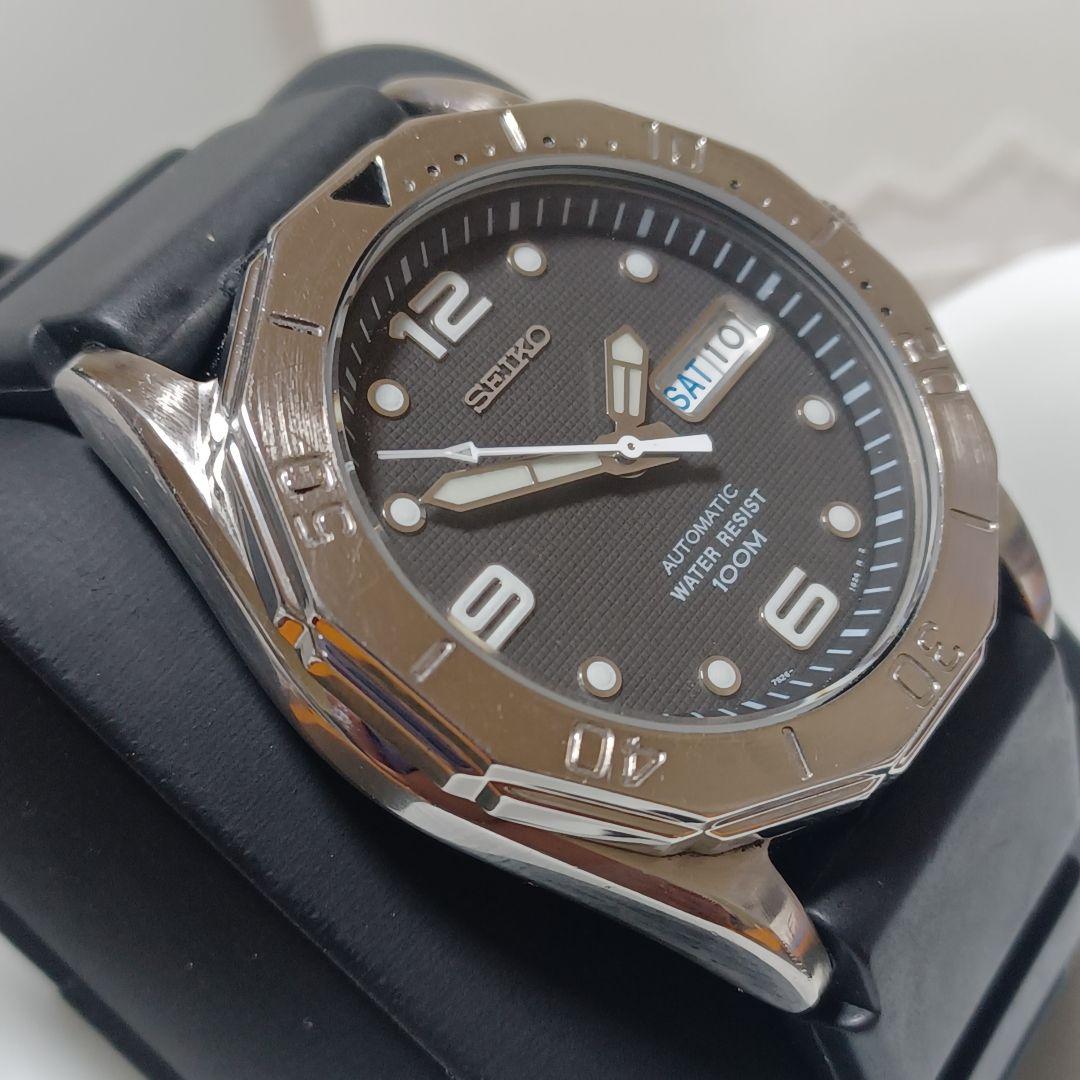 SEIKO 100M ダイバー 自動巻き MEN'S 輸出仕様