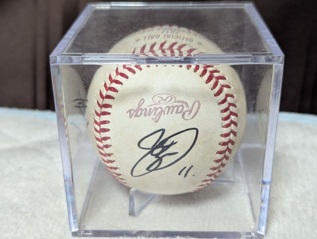 坂本勇人 菅野智之 筒香嘉智 Cespedes 直筆サインボール WBC公式球