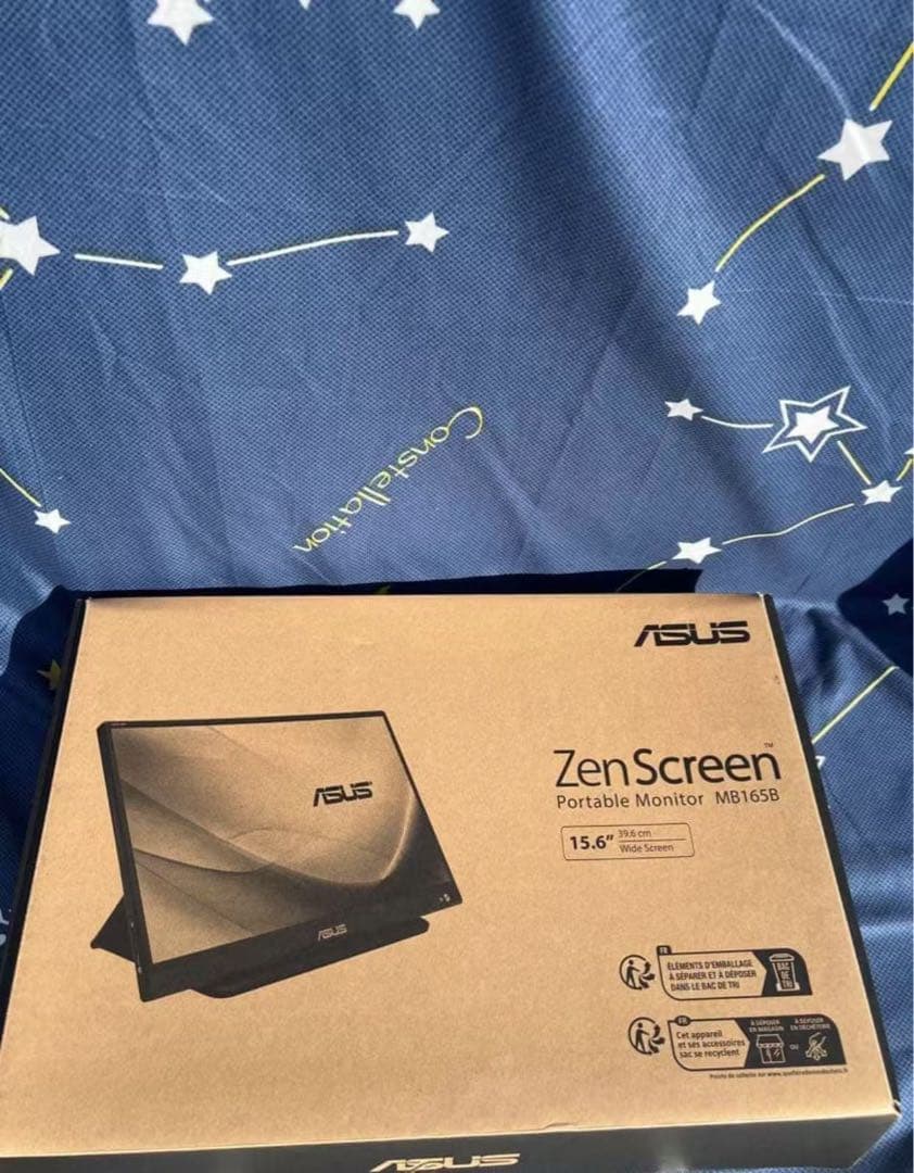 新品未使用 ASUS モバイルモニター ZenScreen MB165B