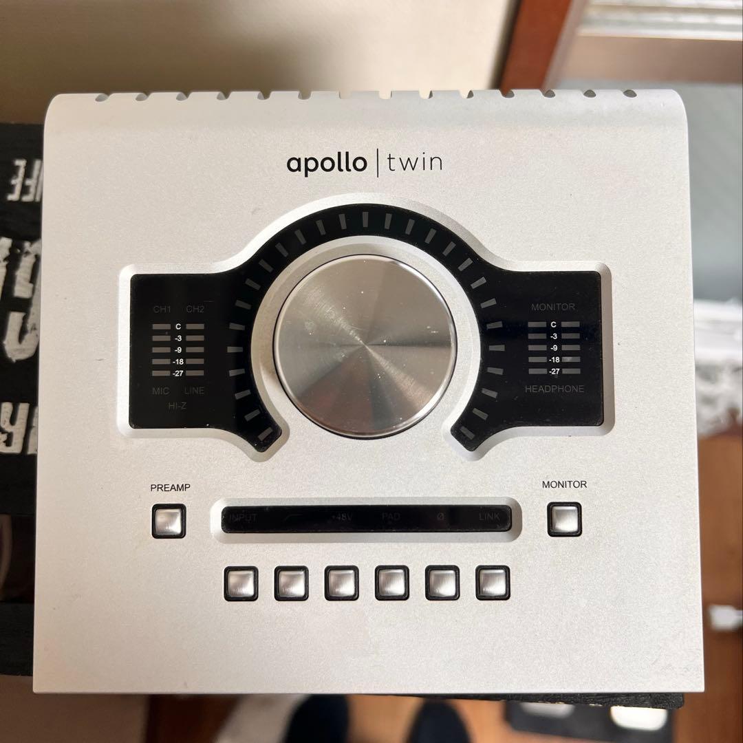 DTM・DAW apollo Twin mk2 DUO (Universal Audio)