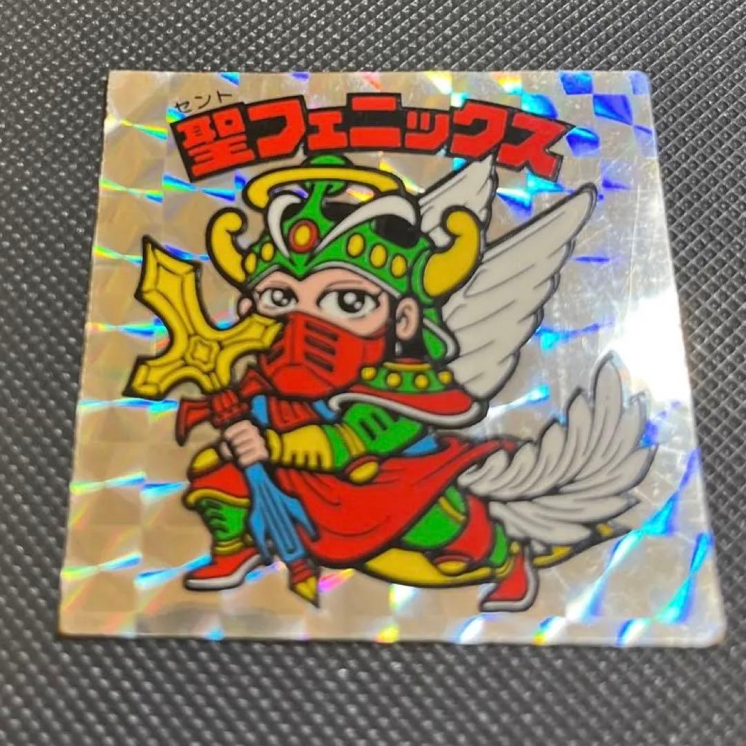 旧ビックリマン　第四弾　ヘッド　聖フェニックス　四角プリズム　2枚セット　③