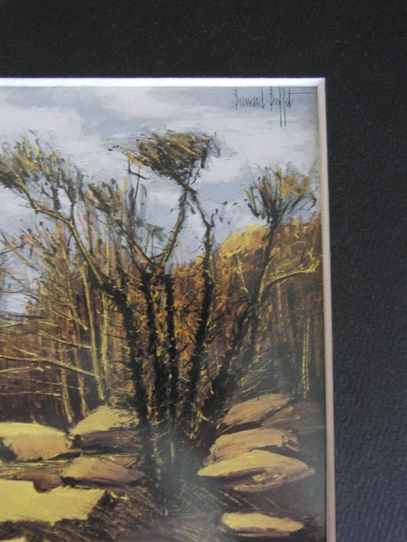 ベルナール・ビュッフェ「Foret de Fontainebleau」