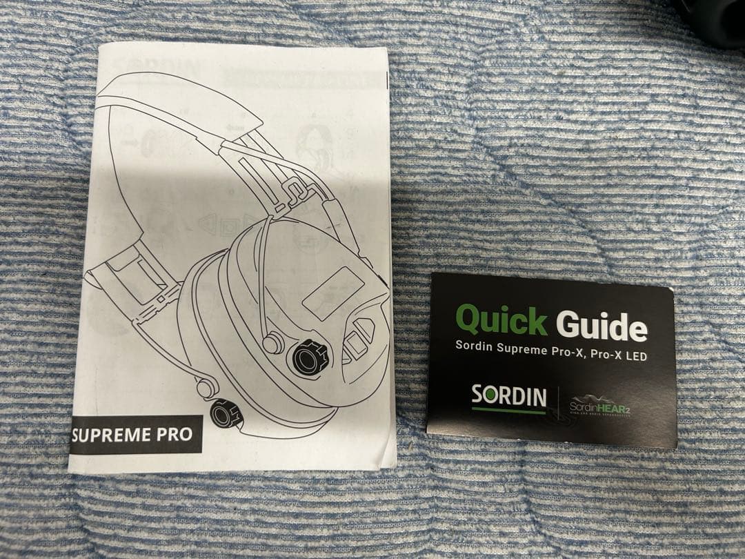 SORDIN Supreme Pro-X 　電子イヤーマフ