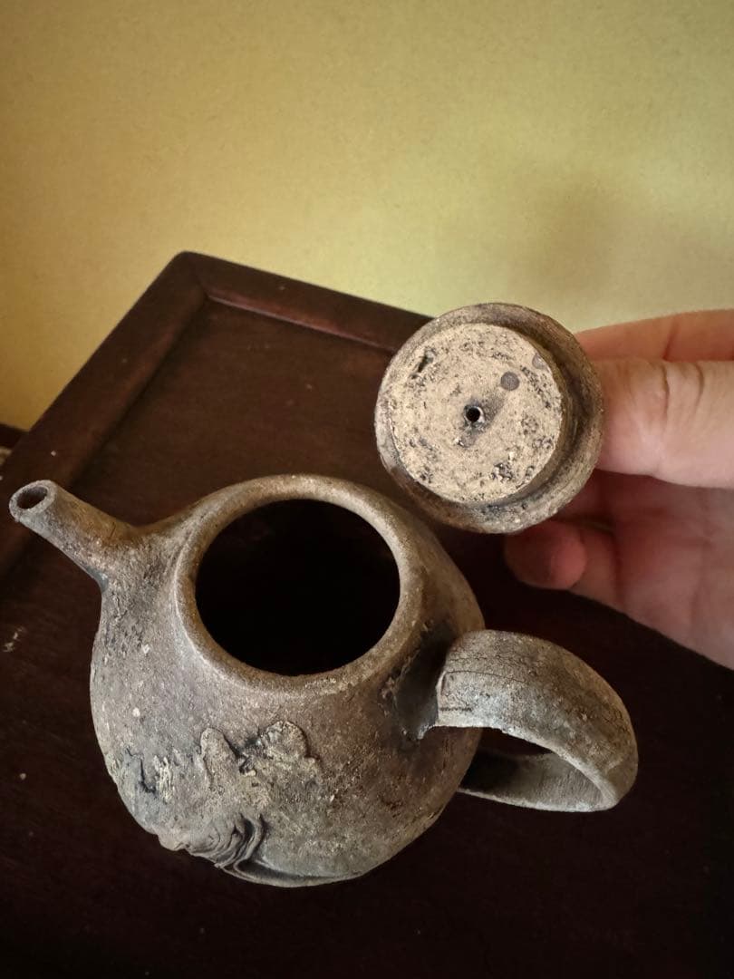 泉田之也　積層茶壺　現代作家