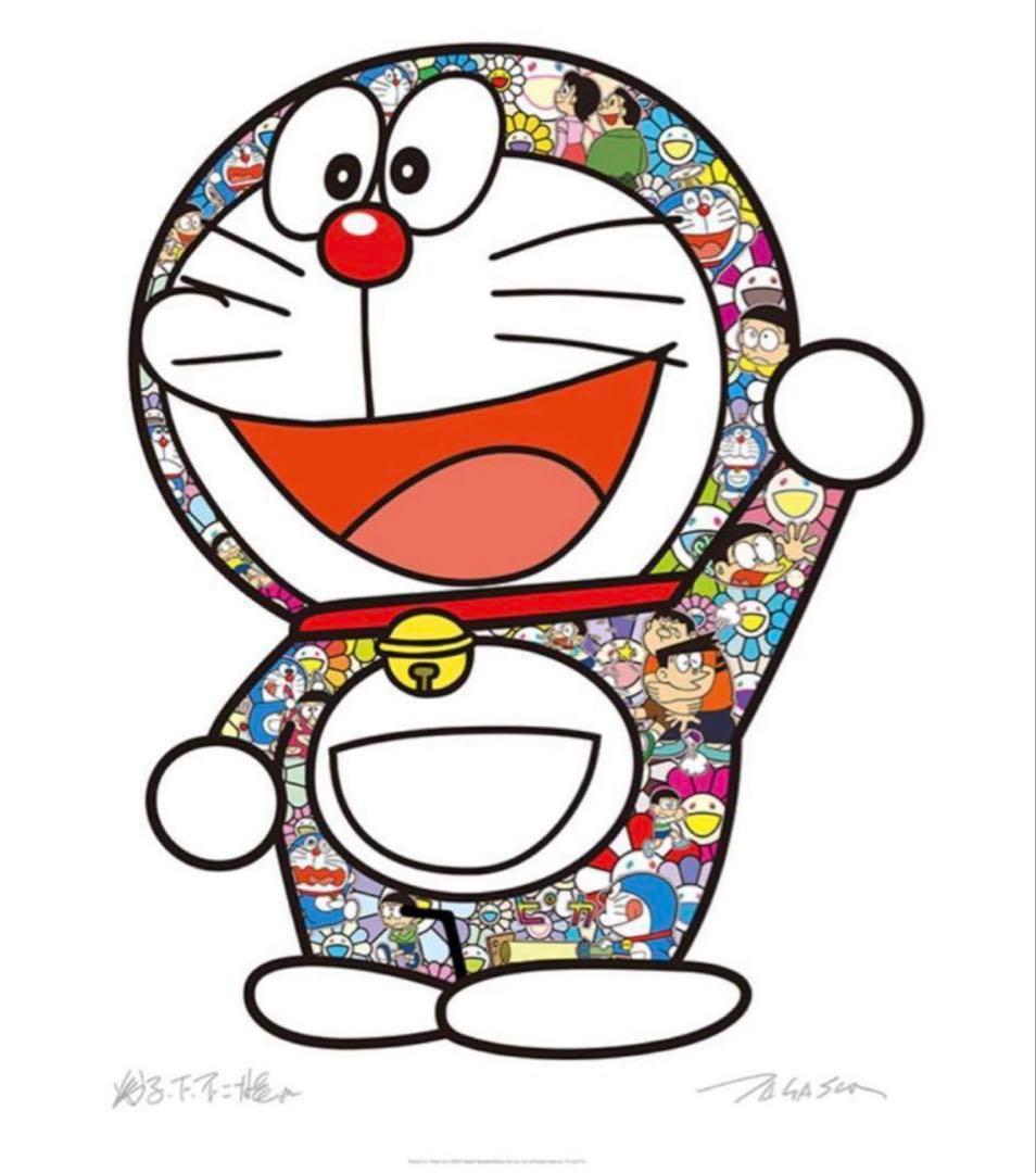 村上 隆　ドラえもん　ありがとう　ポスター