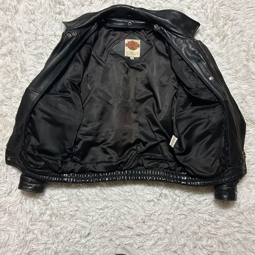 Harley-Davidson ハーレーダビッドソン レザージャケット L