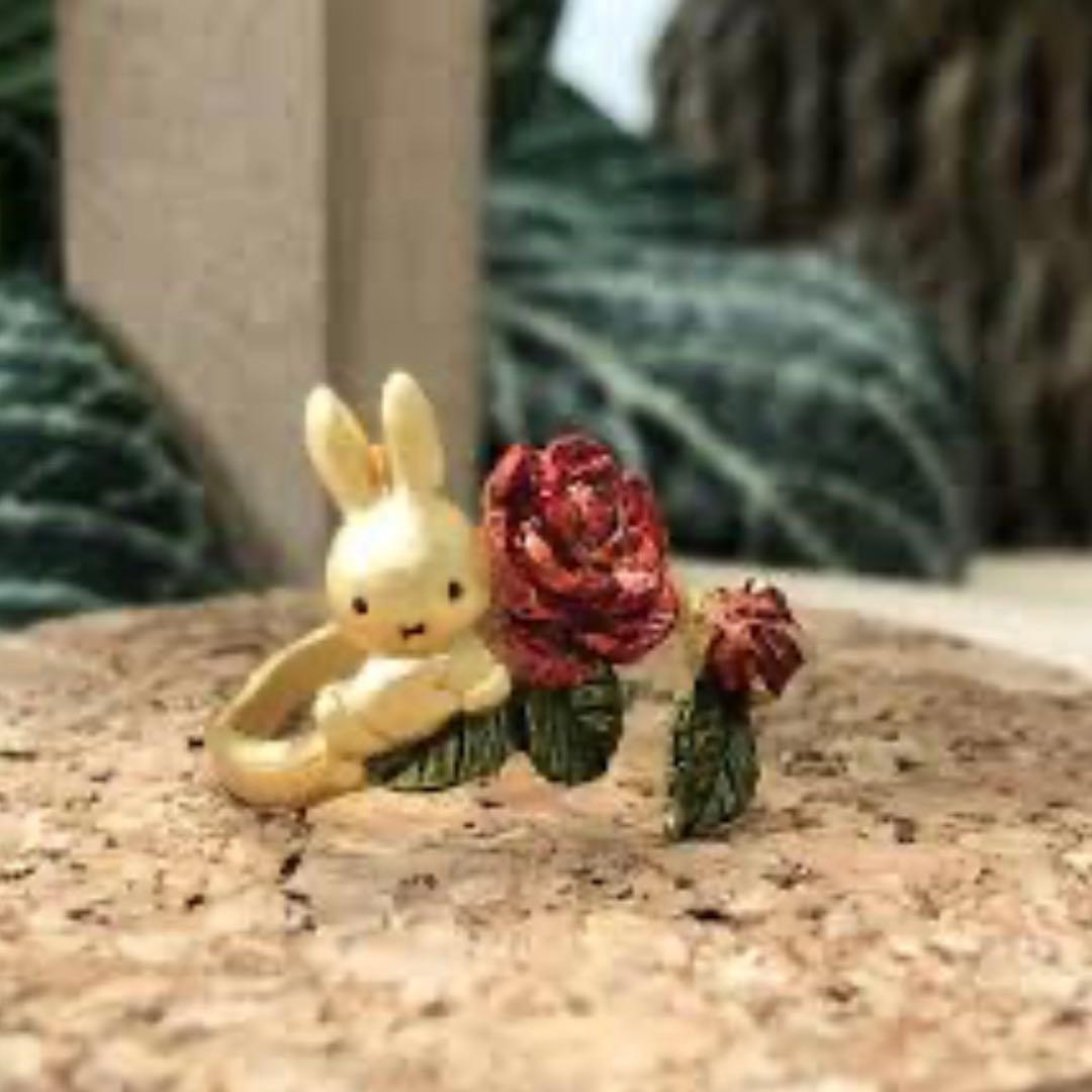 Flower Miffy パルナートポックコラボ フラワーリング バラ