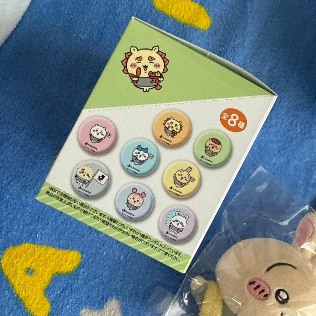 ちいかわ×Ｊリーグ ユニフォームなマスコット コンプリート8種 缶バッジセット