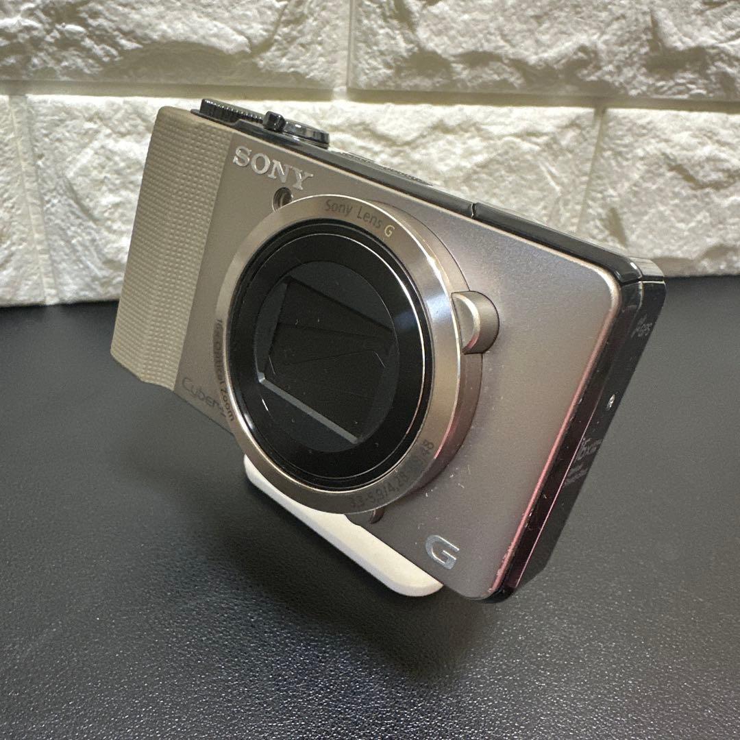 SONY Cyber-shot DSC-HX9V通電確認済　液晶割れ　ジャンク