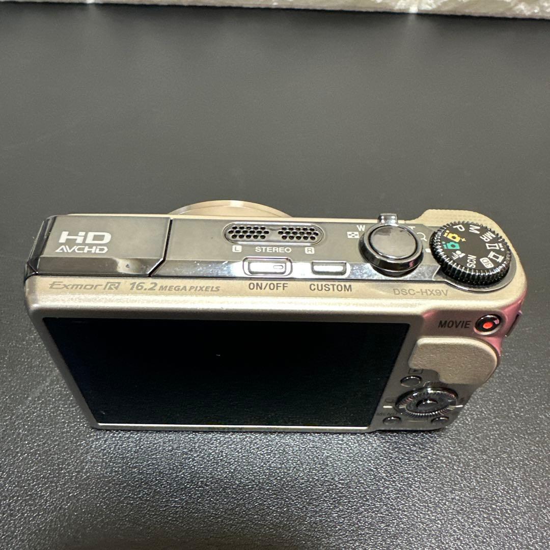 SONY Cyber-shot DSC-HX9V通電確認済　液晶割れ　ジャンク