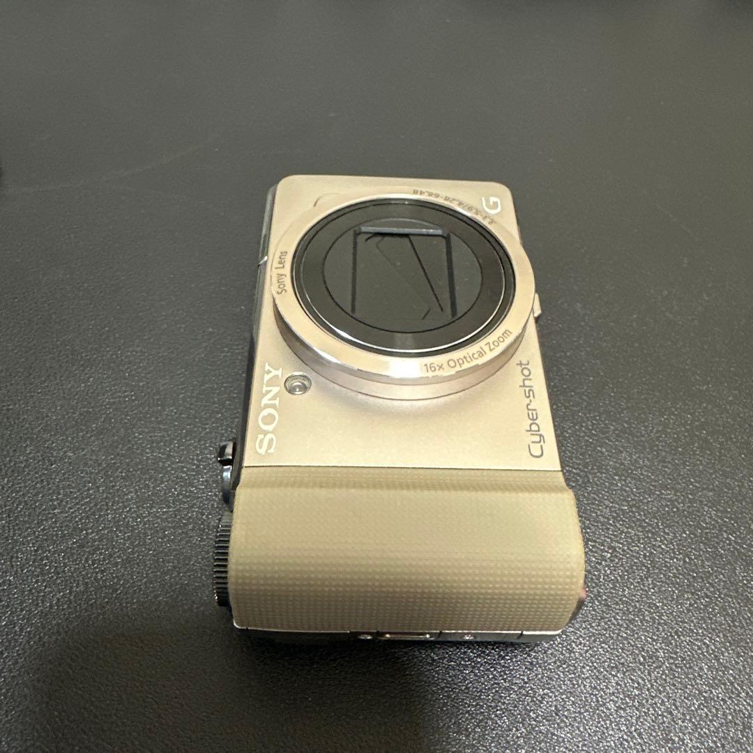 SONY Cyber-shot DSC-HX9V通電確認済　液晶割れ　ジャンク