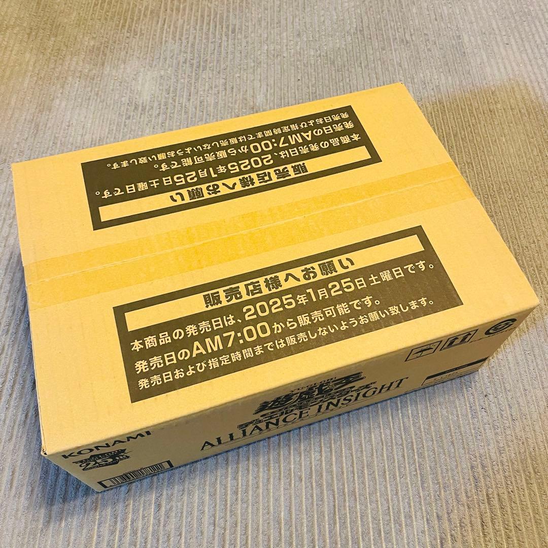 遊戯王OCG ALLIANCE INSIGHT 未開封カートン