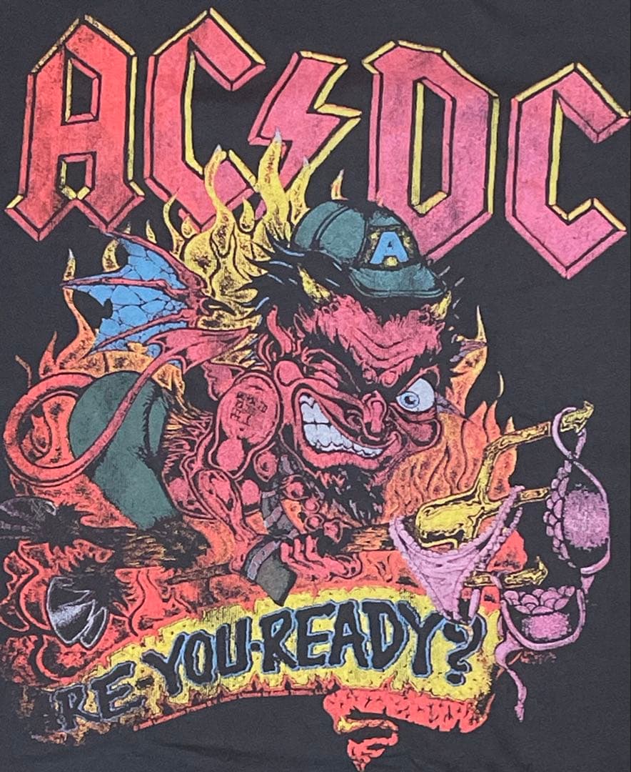 【AC/DC】【junk food】 Tシャツ⑤ Sサイズ