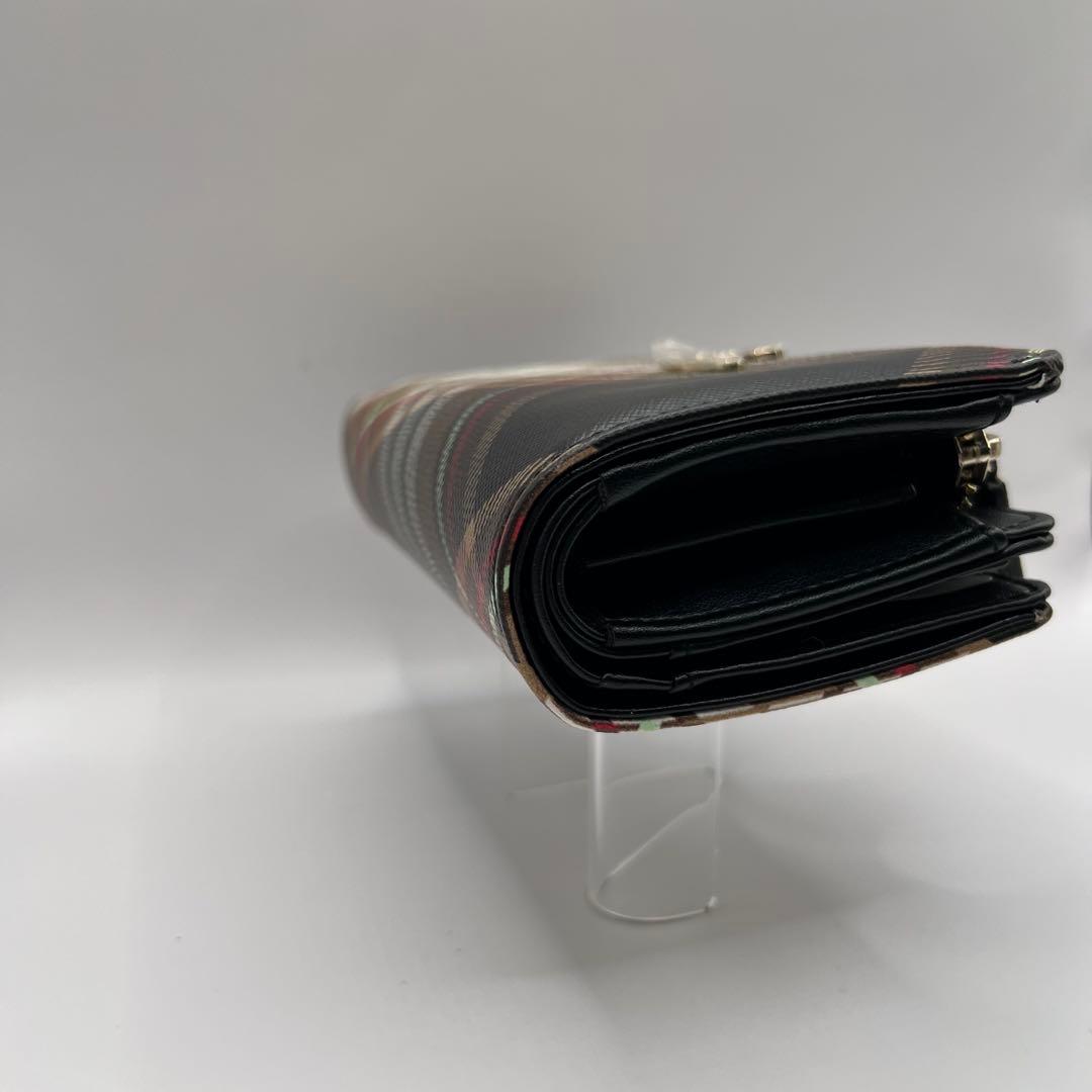 極美品 vivienne westwood 二つ折り財布　ダービー　チェック