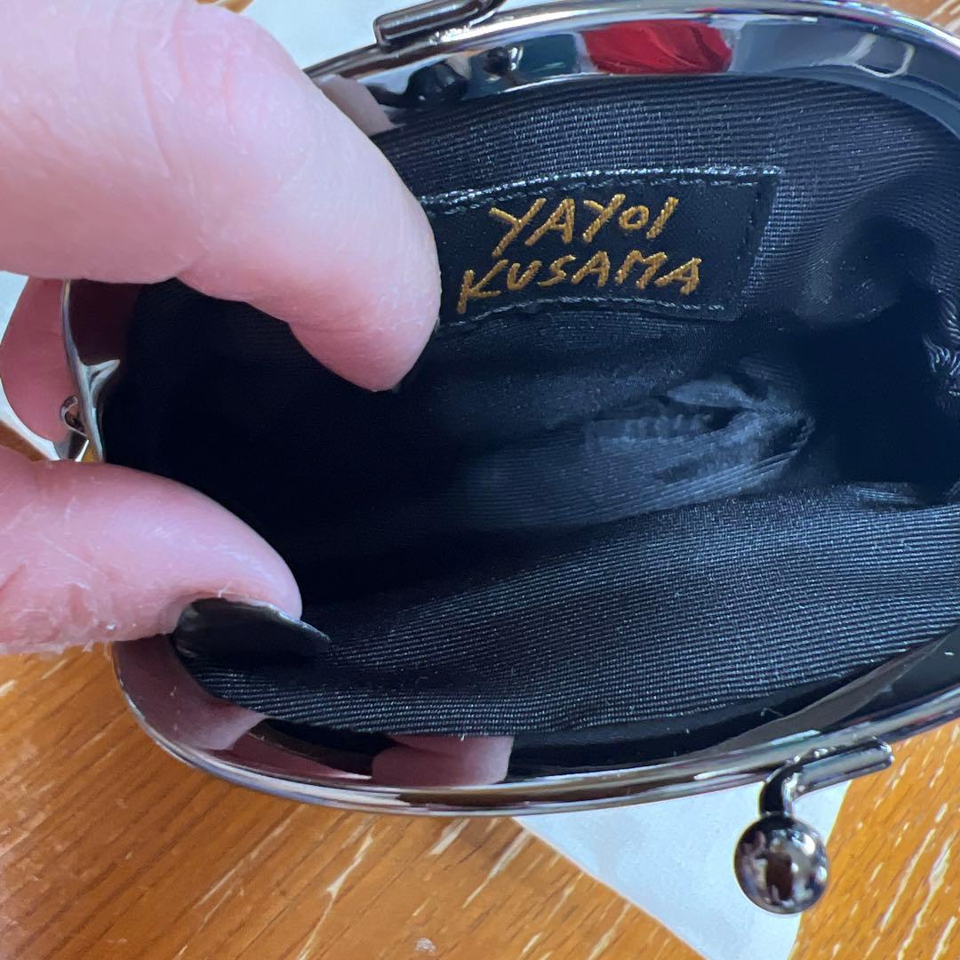 新品未使用　 草間弥生　ケース　がま口