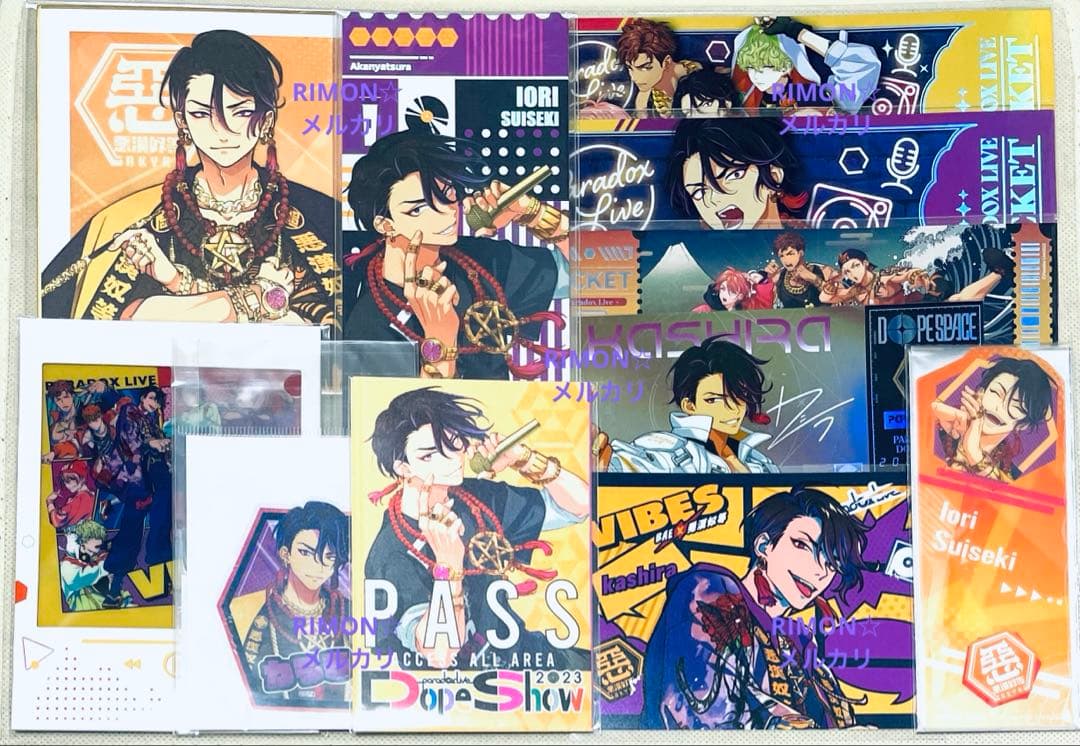 パラライ 翠石依織 アクスタ アクキー 缶バッジ ぬいぐるみ グッズセット