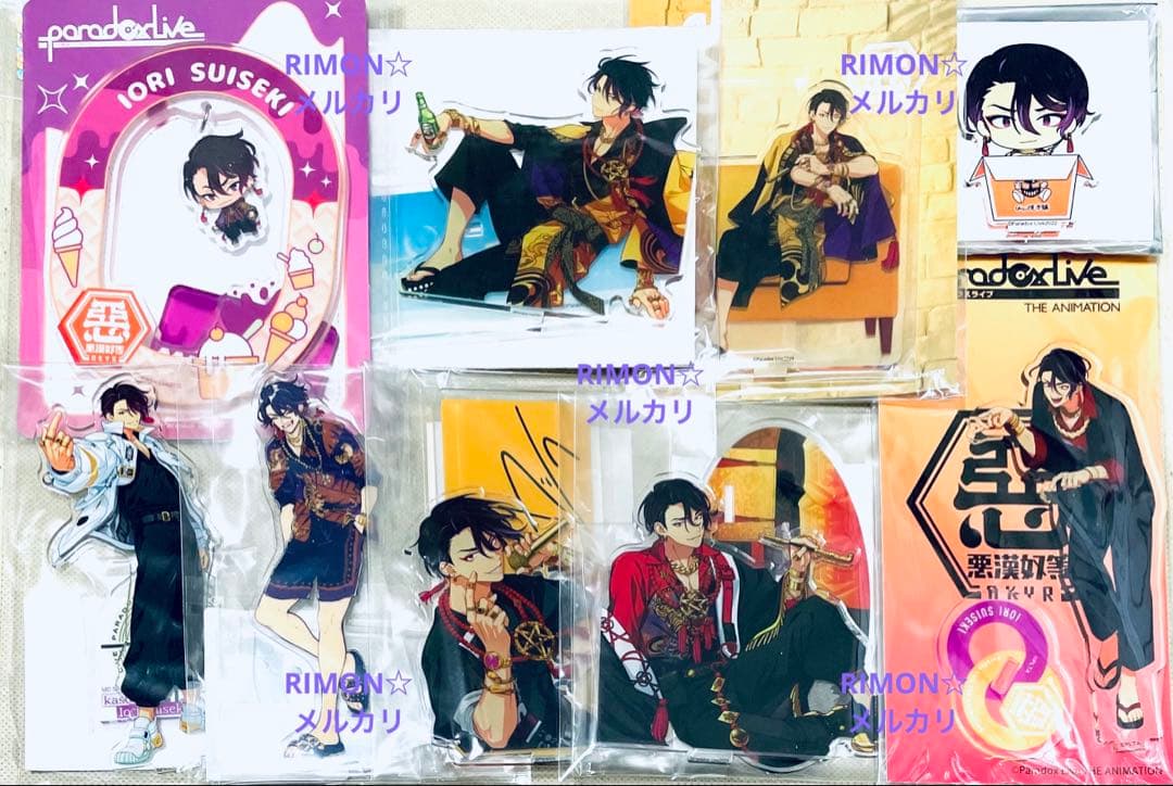 パラライ 翠石依織 アクスタ アクキー 缶バッジ ぬいぐるみ グッズセット