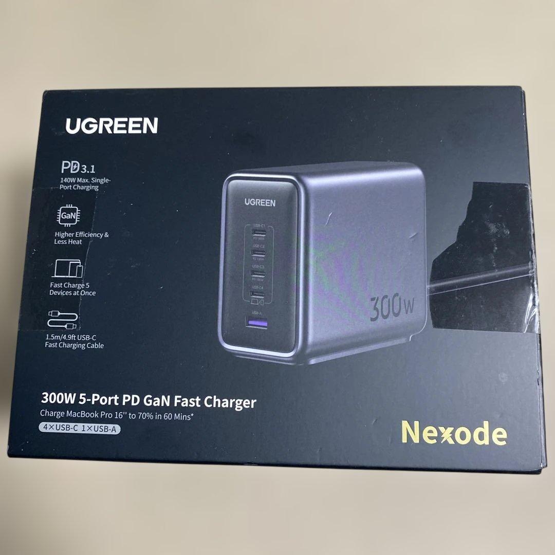 UGREEN Nexode 300W 充電器