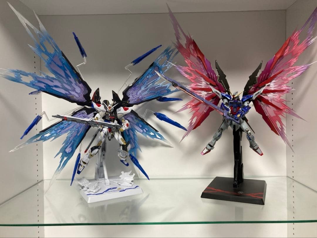 メタルビルド ストライクフリーダム & 光の翼 スリーブ付き