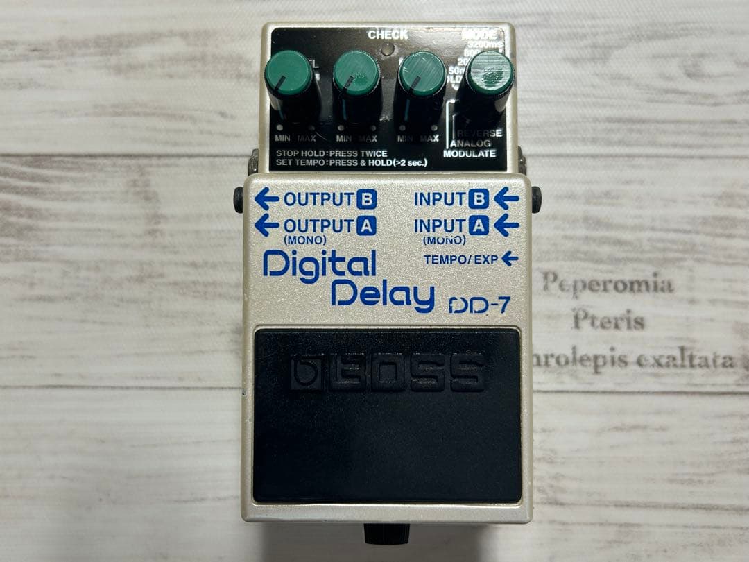 【動作確認済】BOSS デジタルディレイ DD-7