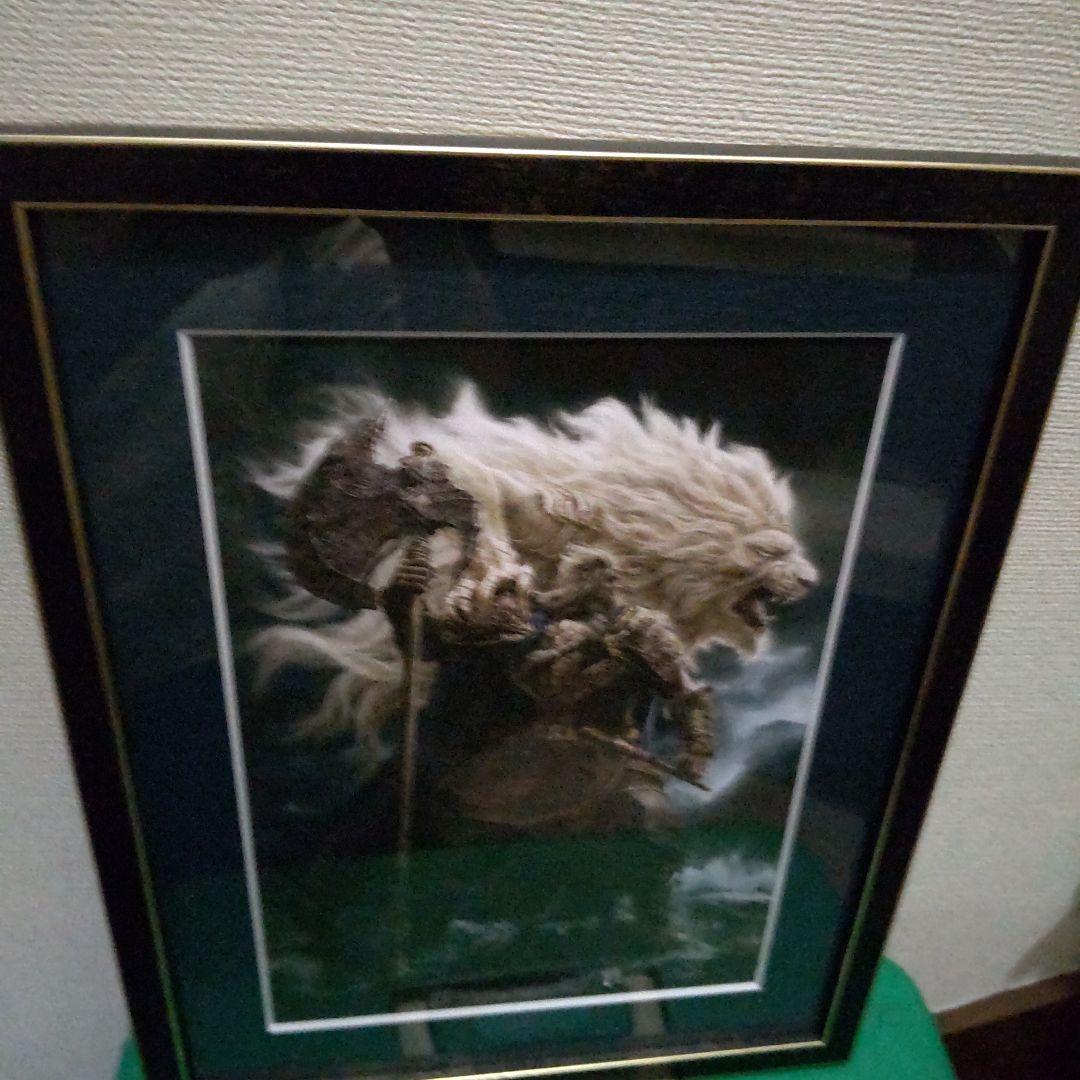 ELDEN RING ART BOOK ebten特典　ゴッドフレイ絵画