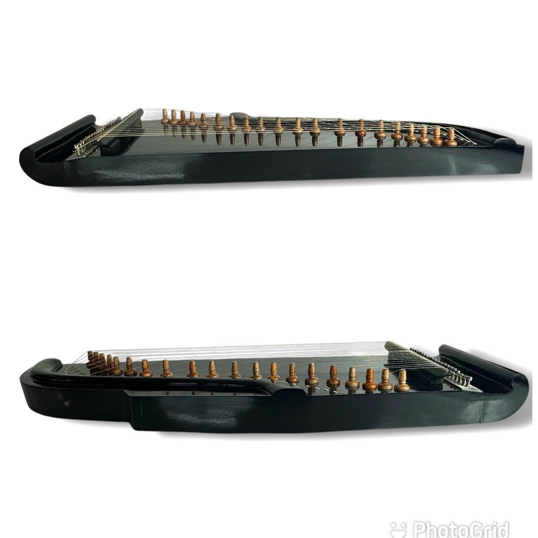 【希少】インドネシア 民族楽器 スンダ・シテル 木彫り