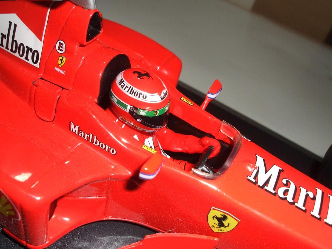 HW　F３９９　E・アーバイン　マルボロ仕様カスタム　箱なし　マテル　１／１８