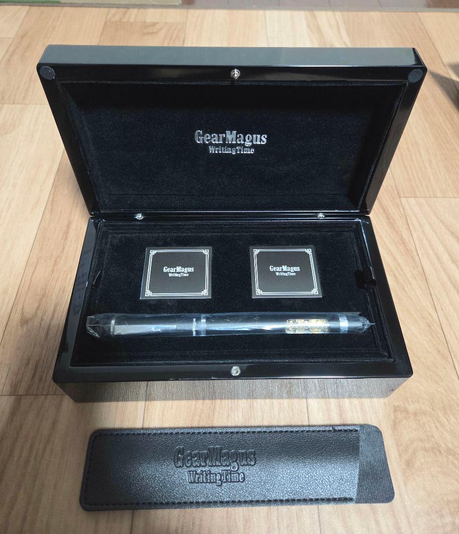 希少 手巻き時計付き万年筆