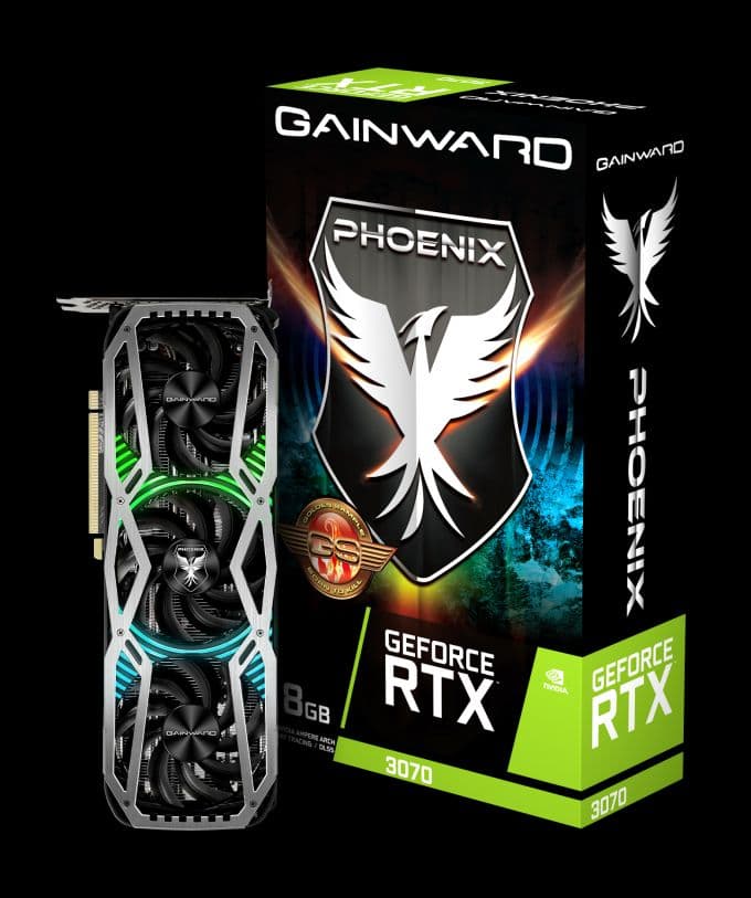 グラフィックボード・グラボ・ビデオカード GAINWARD RTX 3070 PHOENIX GS 8GB