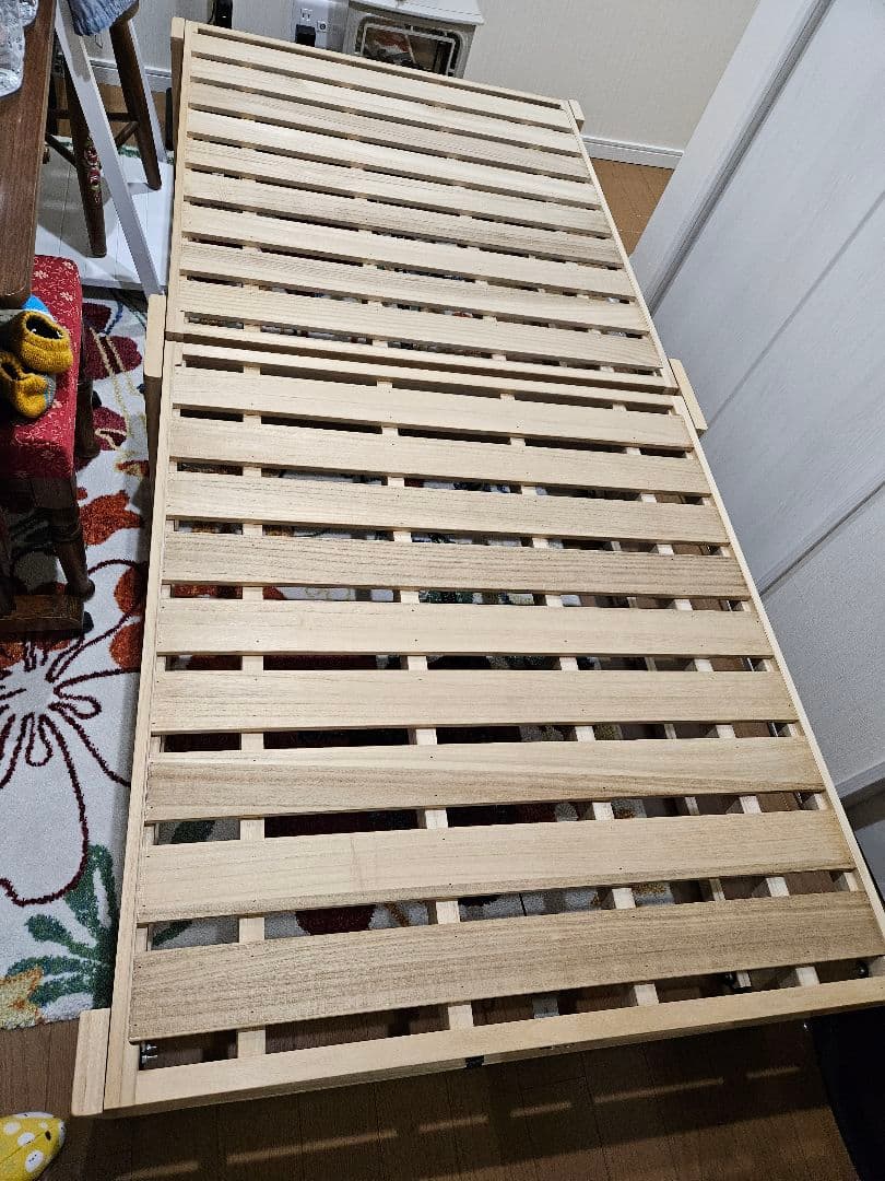 折りたたみベッド シングルサイズ 木製