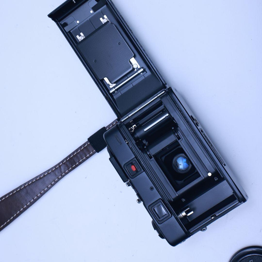 フィルムカメラ MINOLTA HI-MATIC F 電池付き 黑