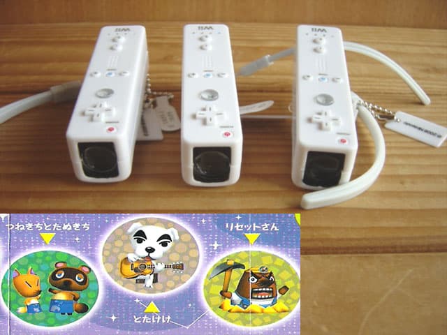 ♯Fpm26Ex街へいこうよどうぶつの森Wiiリモコンライト全6種