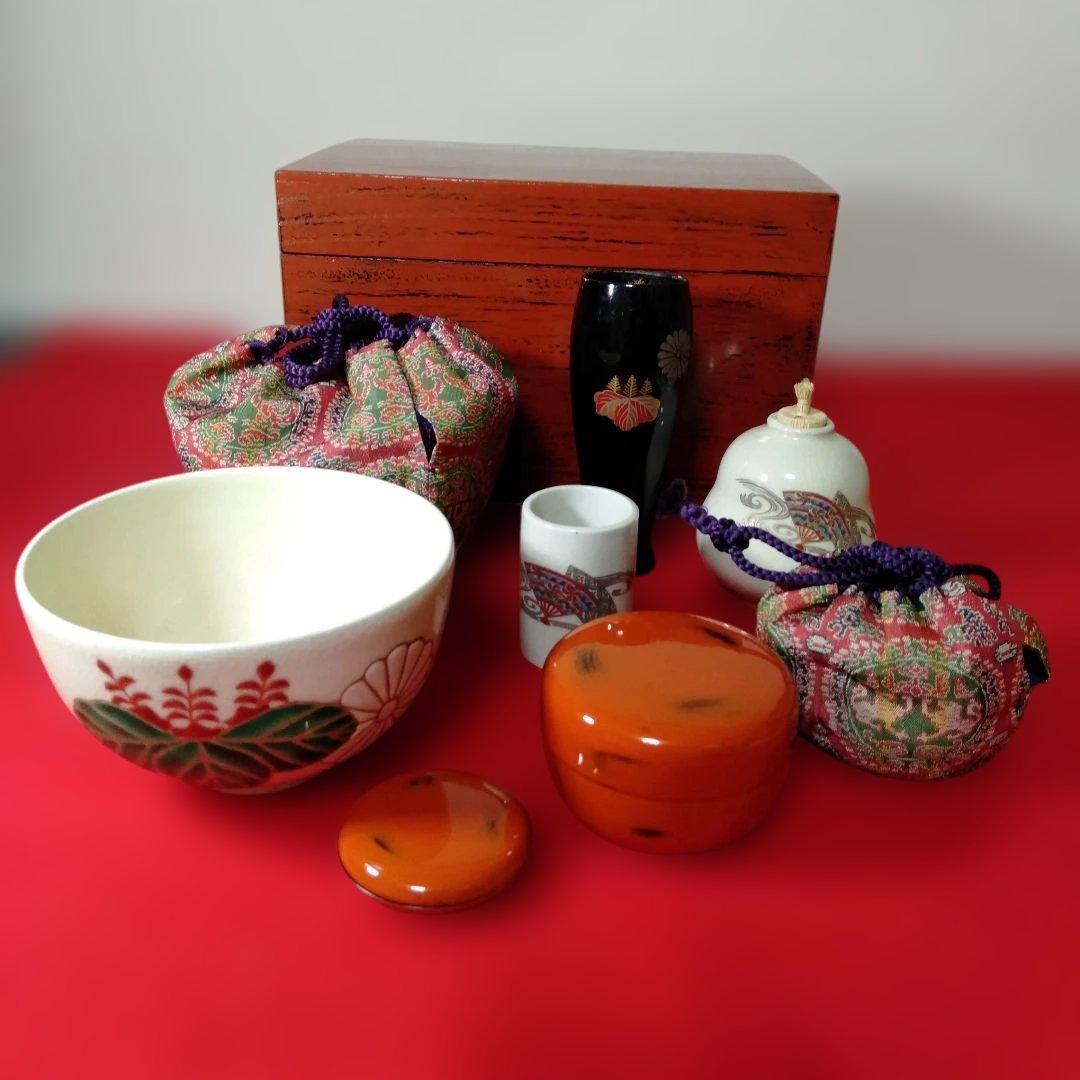 根来塗　利休茶箱