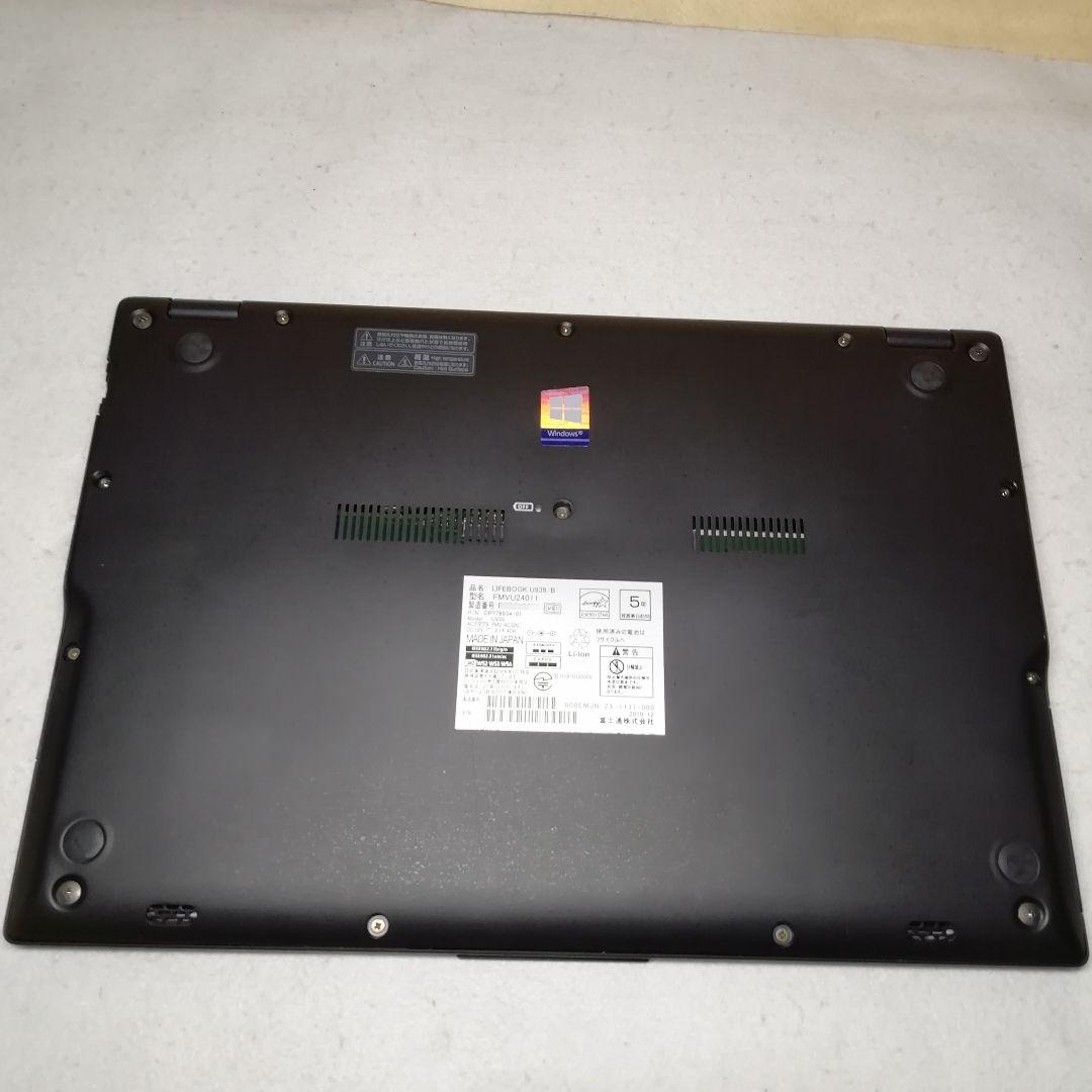 富士通　LIFEBOOK U939/B　Win11　ノートPC　i5 8365U